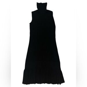 Calvin Klein Black Turtleneck Sweater Dress